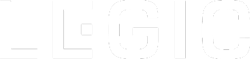 Legic logo white